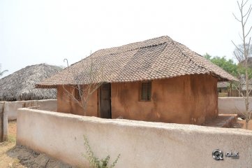 Rangasthalam Movie Village Set Photos